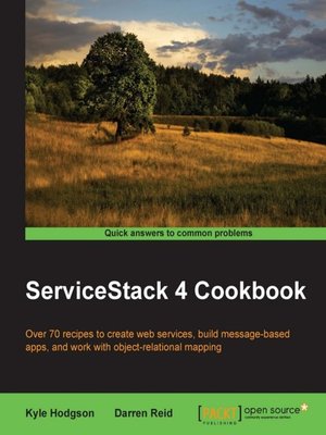 cover image of ServiceStack 4 Cookbook
